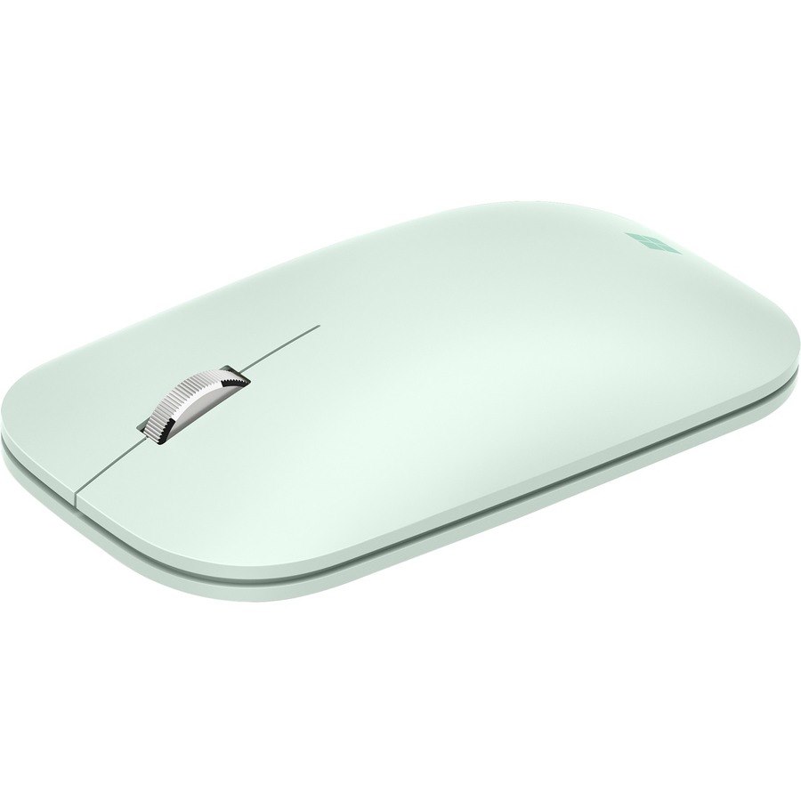 Microsoft Modern Mobile Mouse - Bluetooth - USB - BlueTrack - 4 Button(s) - Mint