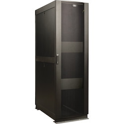 Tripp Lite 42U SmartRack Seismic-Certified Standard-Depth Rack Enclosure Cabinet with doors & side panels
