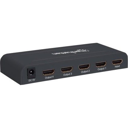 Manhattan 4-Port HDMI Splitter