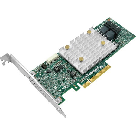 Microchip AHA-1100-8e SAS Controller - 12Gb/s SAS - PCI Express 3.0 x8 - Plug-in Card