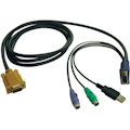 Tripp Lite by Eaton USB/PS2 Combo Cable for NetDirector KVM Switches B020-U08/U16 and KVM B022-U16 15 ft. (4.57 m)