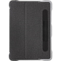 Brenthaven Edge Folio III Carrying Case (Folio) for 10.2" Apple iPad (7th Generation) Tablet - Gray, Translucent