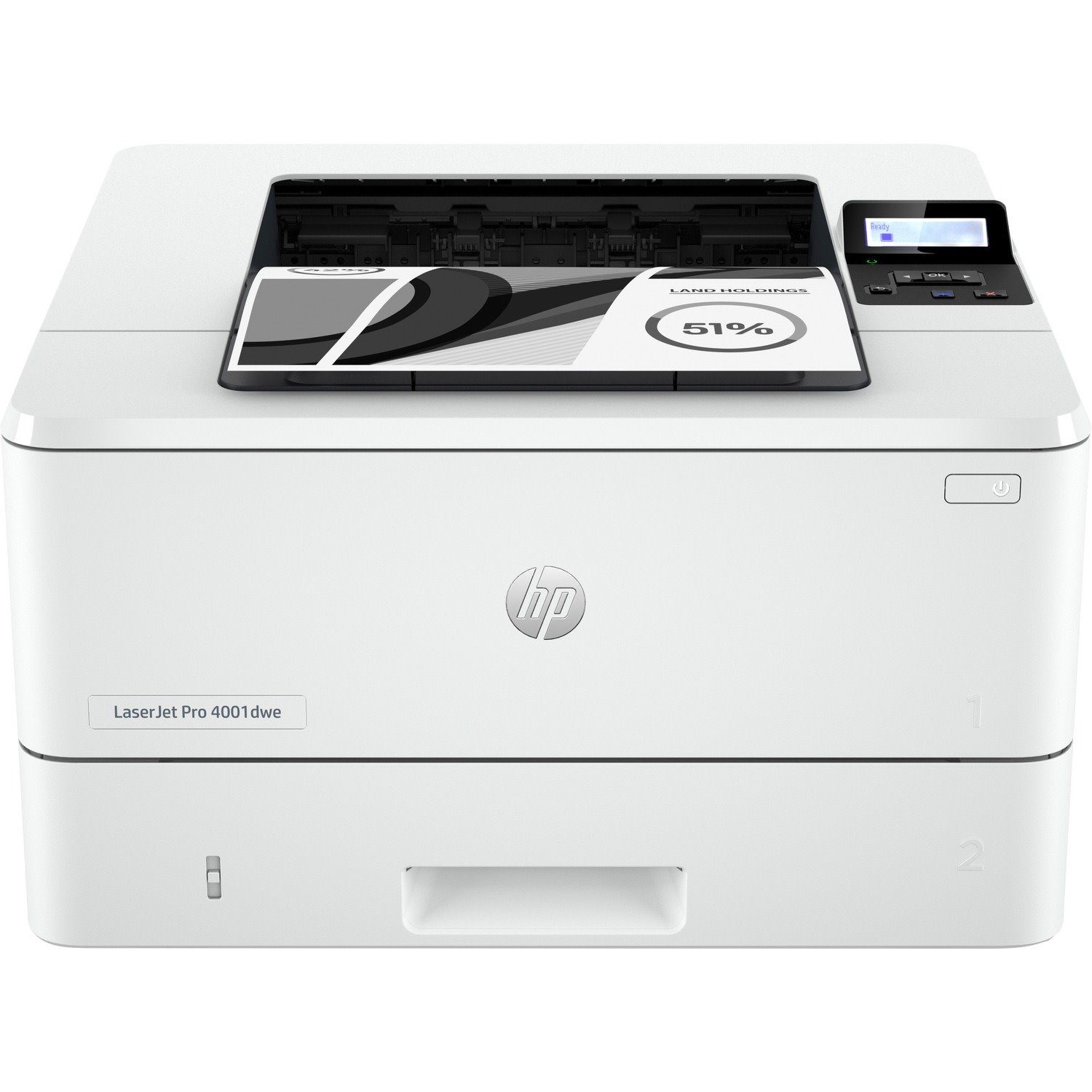 HP LaserJet Pro 4000 4001dwe Wireless Laser Printer - Monochrome
