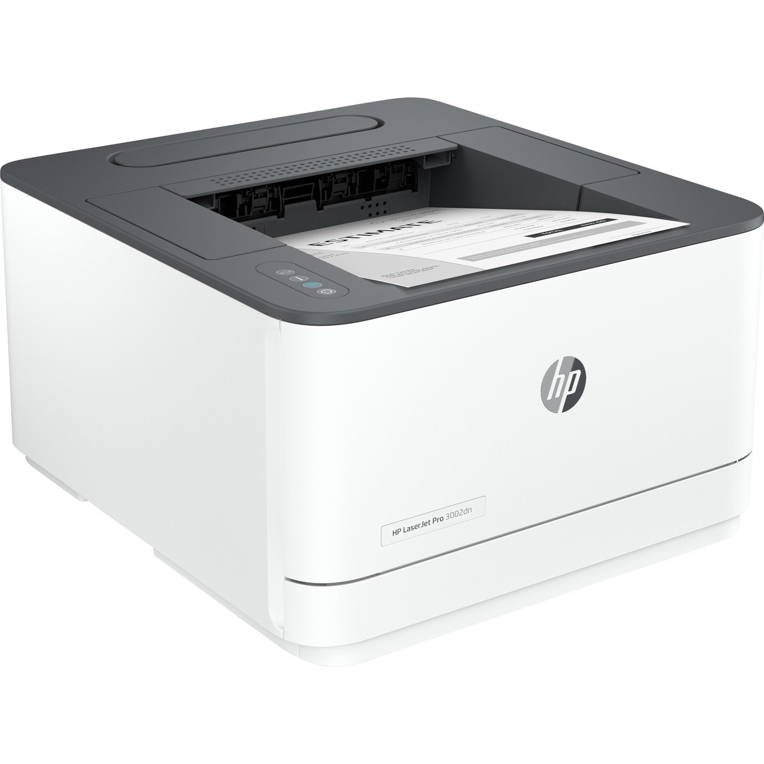 HP LaserJet Pro 3000 3002dn Desktop Wired Laser Printer - Monochrome