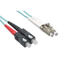 Axiom LC/SC Multimode Duplex OM4 50/125 Fiber Optic Cable 5m - TAA Compliant