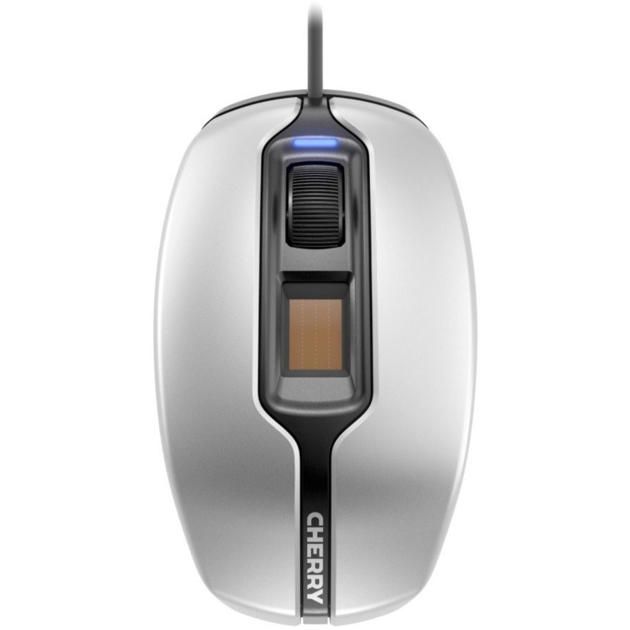 CHERRY MC 4900 Mouse - USB - Optical - 3 Button(s) - Black, Silver