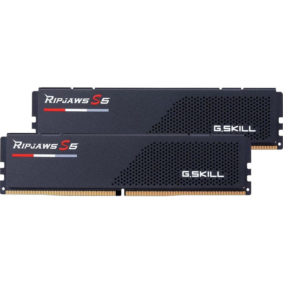 G.SKILL Ripjaws S5 RAM Module for Desktop PC, Motherboard - 32 GB (2 x 16GB) - DDR5-5200/PC5-41600 DDR5 SDRAM - 5200 MHz - CL40 - 1.10 V