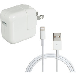 4XEM iPad Charging Kit - 3FT Lightning 8Pin Cable with 12W iPad wall charger - MFi Certified