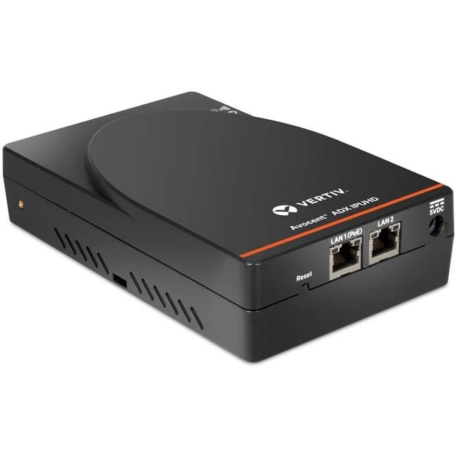 Vertiv Avocent IPUHD 4K IP KVM Device | IT Management | Remote KVM Access | KVM over IP| 4K | Native USB-C | HDMI, DP, MiniDP Adapters | 2-Year Factory Warranty - Optional Extended Warranty Available (ADX-IPUHD-400)