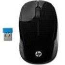 HP 200 Mouse - Radio Frequency - Optical - Black