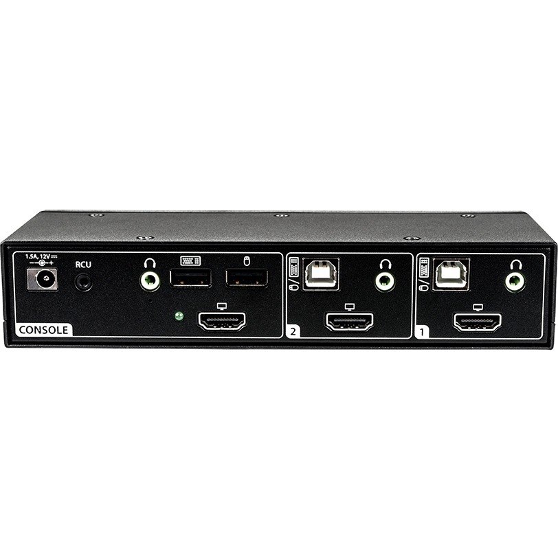 Vertiv Cybex SC820H Secure KVM | Single Head | 2 Port | HDMI 1.4 | NIAP | 4K UHD