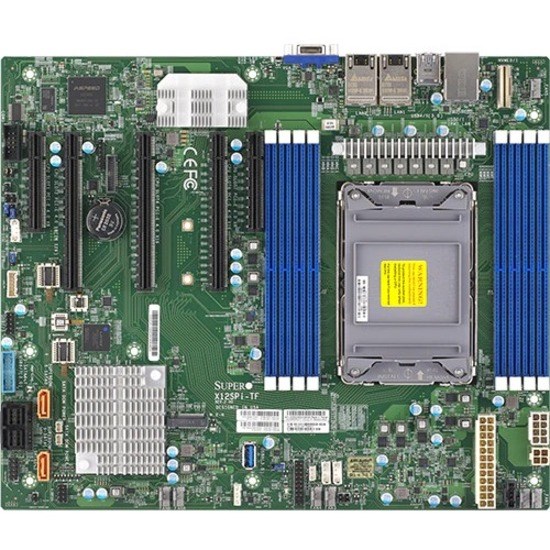 Supermicro X12SPI-TF Server Motherboard - Intel C621A Chipset - Socket LGA-4189 - Intel Optane Memory Ready - ATX