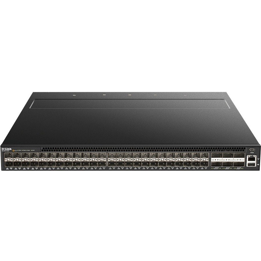 D-Link 5000 DQS-5000-54SQ28 Manageable Ethernet Switch - 25 Gigabit Ethernet, 100 Gigabit Ethernet - 25GBase-X, 100GBase-X