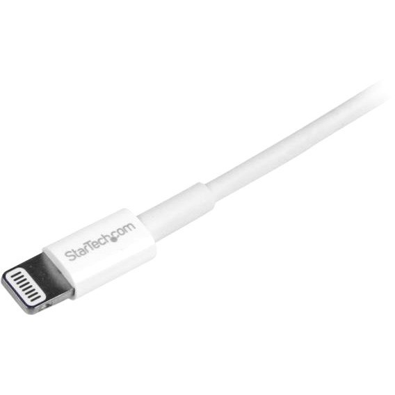 StarTech.com 3 ' / 1m USB Lightning Cable for iPhone iPod iPad - White - Discontinued, Limited Stock, Replaced by RUSBLTMM1M
