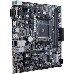 Asus Prime A320M-E Desktop Motherboard - AMD A320 Chipset - Socket AM4 - Micro ATX
