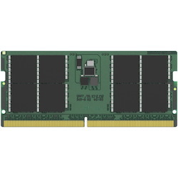 Kingston RAM Module for Notebook - 32 GB - DDR5-5600/PC5-44800 DDR5 SDRAM - 5600 MHz Dual-rank Memory - CL46 - 1.10 V