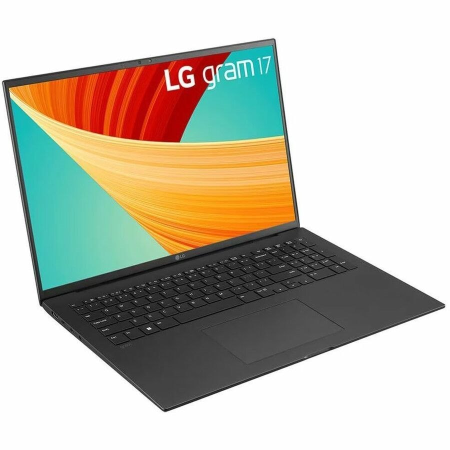 LG gram 17Z90R-N.AP75A8 17" Notebook - WQXGA - 2560 x 1600 - Intel Core i7 13th Gen i7-1360P Dodeca-core (12 Core) 2.20 GHz - Intel Evo Platform - 16 GB Total RAM - 512 GB SSD - Obsidian Black
