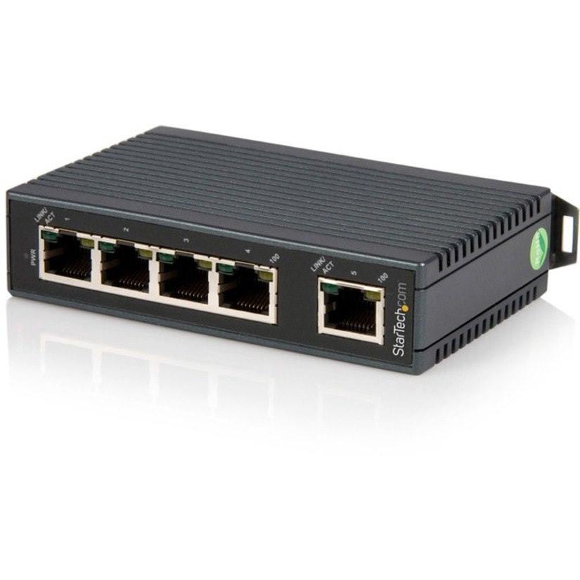 StarTech.com 5 Ports Ethernet Switch - Fast Ethernet - 10/100Base-TX - TAA Compliant