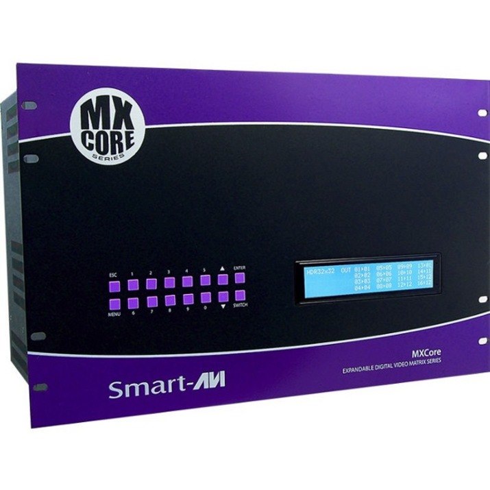 SmartAVI MXCORE-UD Expandable DVI-D 16X16 Matrix Switcher