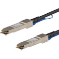 StarTech.com 3m 40G QSFP+ to QSFP+ Direct Attach Cable for Cisco QSFP-H40G-CU3M - 40GbE Copper DAC 40Gbps Passive Twinax