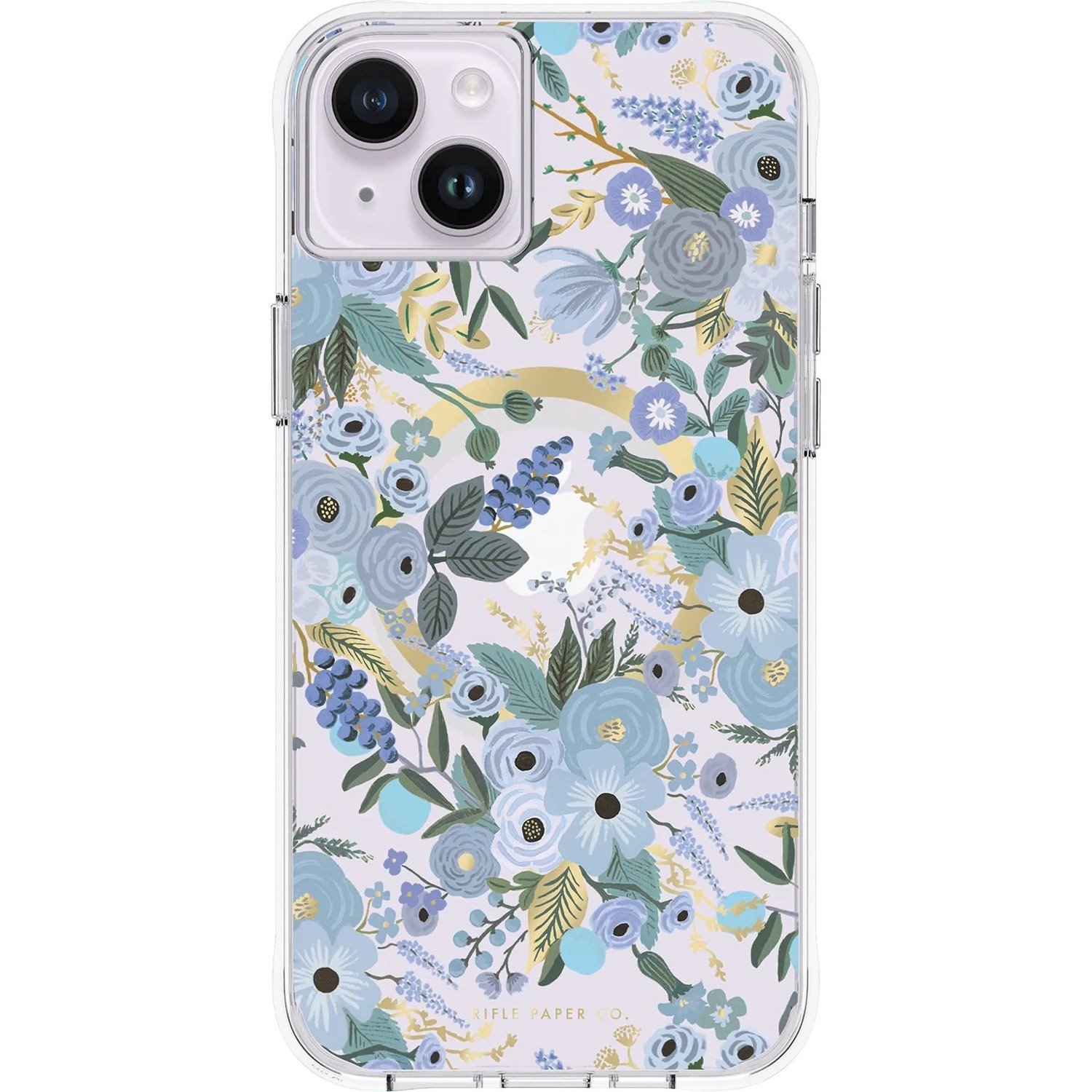 Case-mate Rifle Paper Co. Garden Party Blue (MagSafe) iPhone 14 Plus