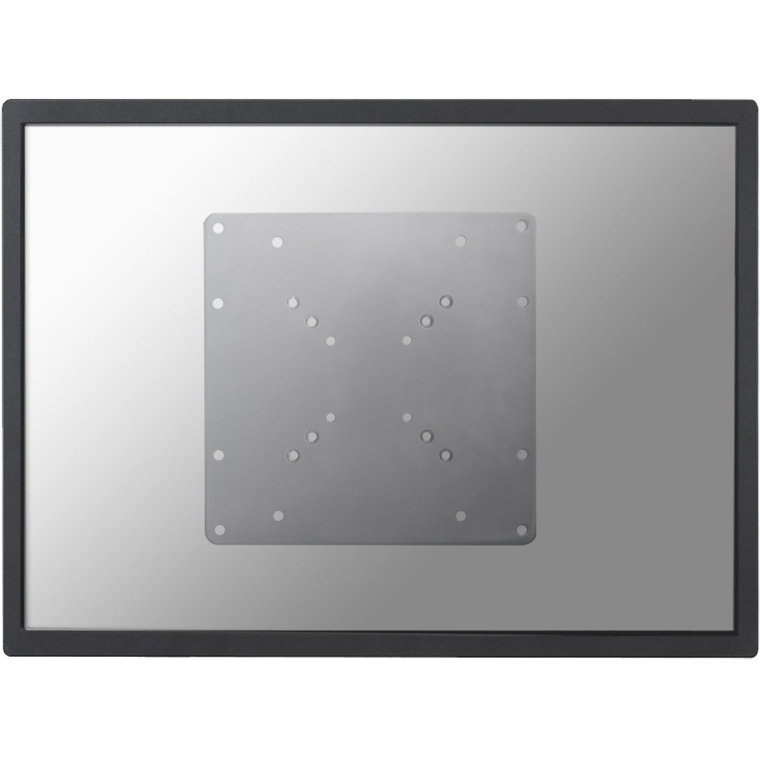 Newstar VESA Conversion Plate from VESA 75x75mm & 100x100mm to 100x200mm & 200x200mm - Silver