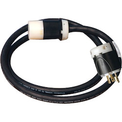Tripp Lite 208/240V Single Phase Whip Extension cable in 20 ft. (6.09 m) length with L6-30R output and L6-30P input