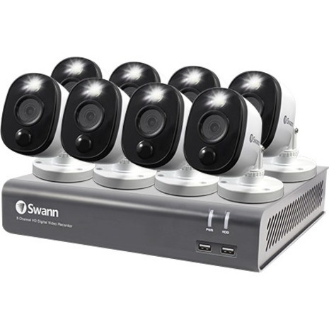 8 Camera 8 Channel 1080p Full HD DVR Security System