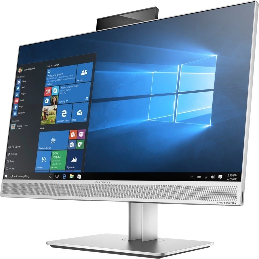 HP EliteOne 800 G4 All-in-One Computer - Intel Core i7 8th Gen i7-8700 3.20 GHz - 8 GB RAM DDR4 SDRAM - 256 GB SSD - 23.8" 1920 x 1080 Touchscreen Display - Desktop