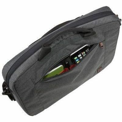 Case Logic Era ERAA-114 Carrying Case (Attach&eacute;) for 10.5" to 14" Notebook - Obsidian