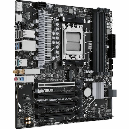 Asus Prime PRIME B650M-A AX6-CSM Gaming Desktop Motherboard - AMD B650 Chipset - Socket AM5 - Micro ATX