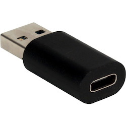 QVS USB 3.1 Male to USB-C Female 5Gbps Compact Conversion Adaptor