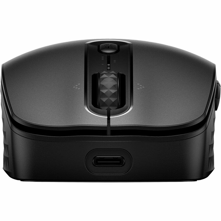 HP 695 Mouse - Bluetooth - Multi Surface - 7 Button(s) - 6 Programmable Button(s) - Black