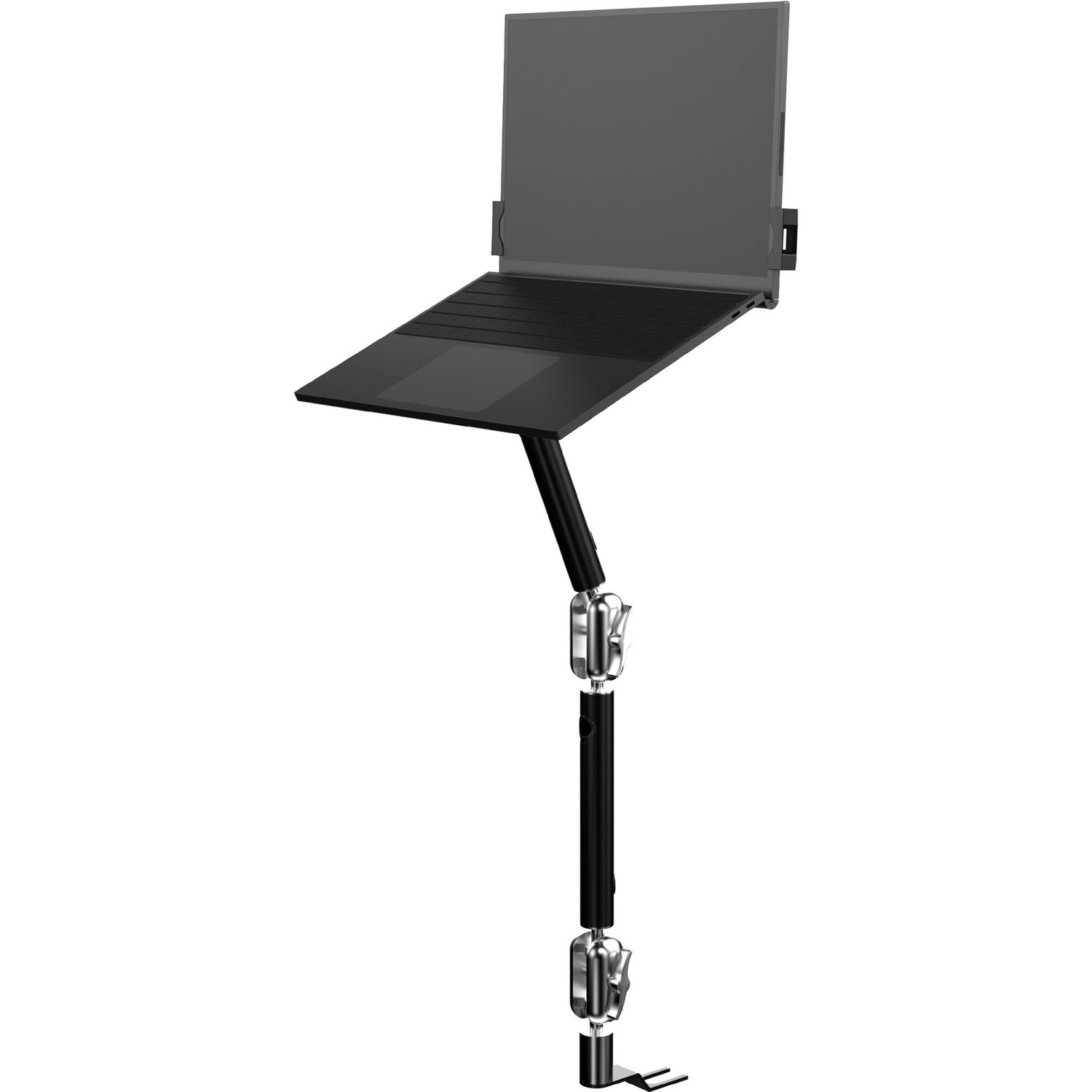 CTA Digital Laptop Security Arm with VESA Mounting Base for Vehicles