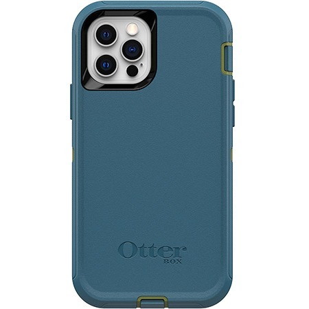 OtterBox Defender Rugged Carrying Case (Holster) Apple iPhone 12, iPhone 12 Pro Smartphone - Teal Me About It