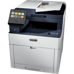 Xerox WorkCentre 6515/DN Laser Multifunction Printer-Color-Copier/Fax/Scanner-30 ppm Mono/30 ppm Color Print-1200x2400 Print-Automatic Duplex Print-50000 Pages Monthly-300 sheets Input-Color Scanner-600 Optical Scan-Color Fax-Gigabit Ethernet
