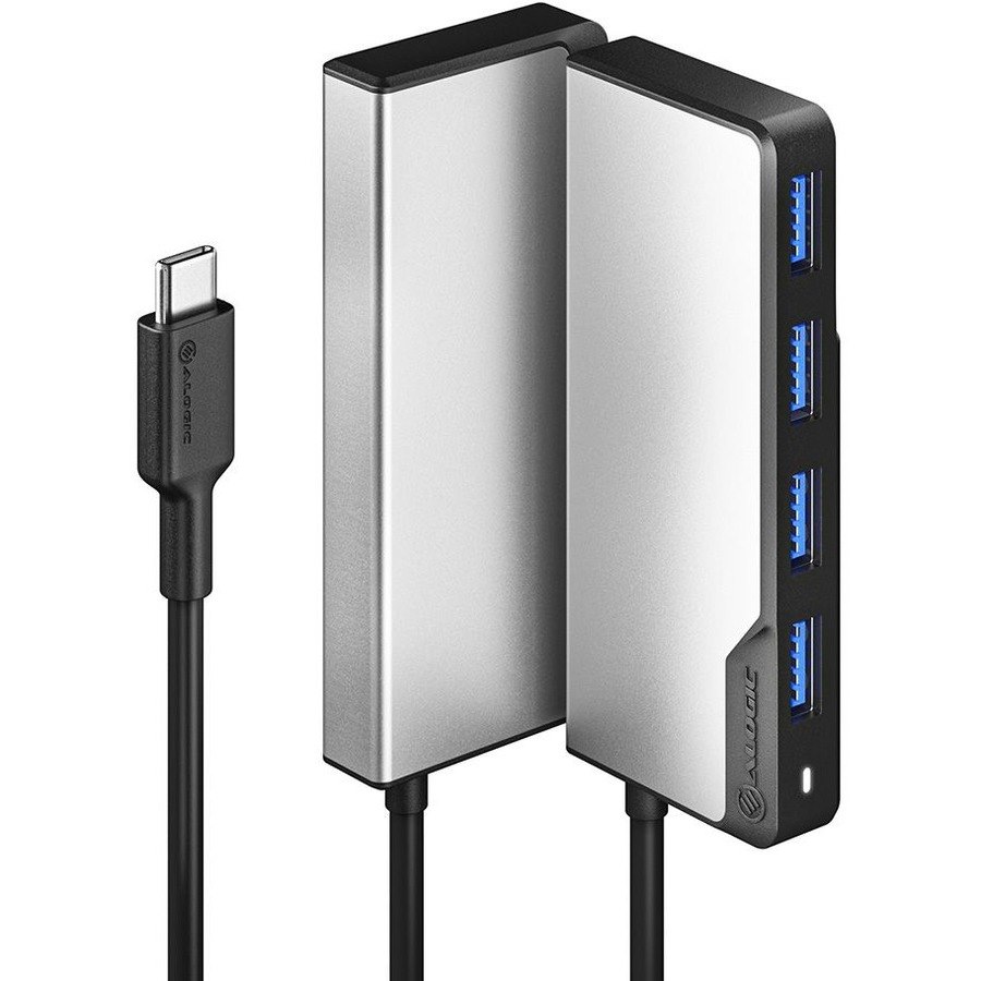 Alogic Fusion SWIFT USB Hub - USB Type C - Portable - Space Gray