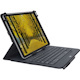 Logitech Universal Folio Keyboard/Cover Case (Folio) for 25.4 cm (10") Apple iPad Air 2, iPad Air, iPad 2, iPad (3rd Generation), iPad (4th Generation) - Black