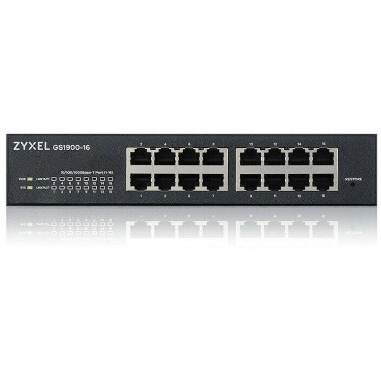 ZYXEL 16-port GbE Smart Managed Switch