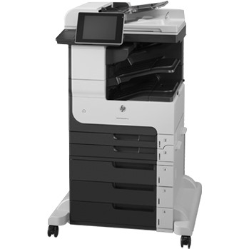 HP LaserJet 700 M725Z+ Laser Multifunction Printer-Monochrome-Copier/Fax/Scanner-41 ppm Mono Print-1200x1200 Print-Automatic Duplex Print-200000 Pages Monthly-4100 sheets Input-Color Scanner-600 Optical Scan-Monochrome Fax-Gigabit Ethernet Ethernet