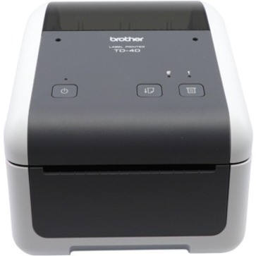 Brother TD4420DN Desktop Direct Thermal Printer - Monochrome - Label Print - Ethernet - USB - Serial