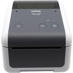Brother TD4420DN Desktop Direct Thermal Printer - Monochrome - Label Print - Ethernet - USB - Serial
