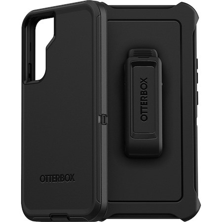 OtterBox Defender Rugged Carrying Case (Holster) Samsung Galaxy S22+, Galaxy S22+ 5G Smartphone - Black