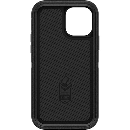 OtterBox Defender Rugged Carrying Case (Holster) Apple iPhone 12, iPhone 12 Pro Smartphone - Black