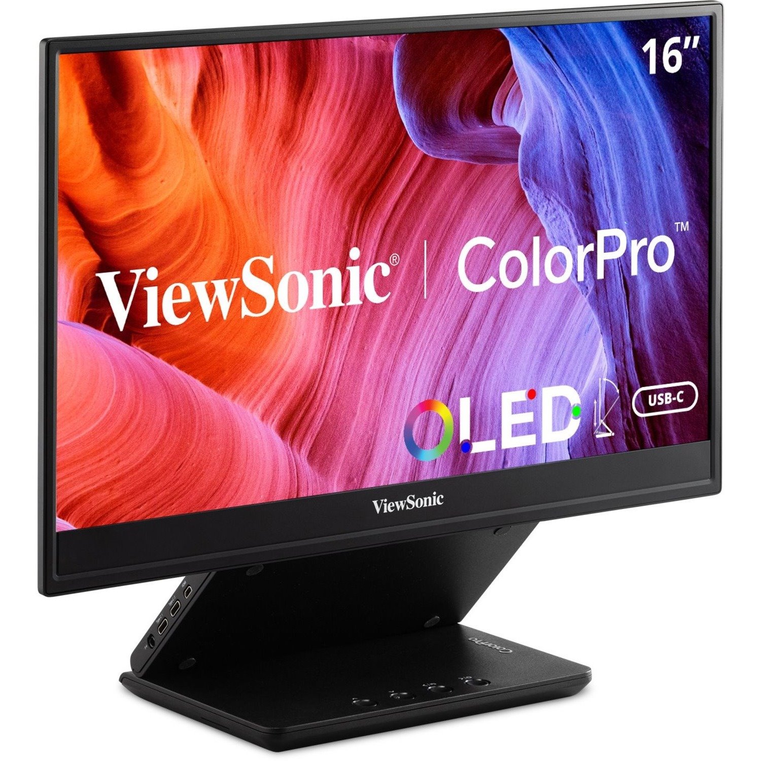 ViewSonic Professional VP16-OLED 16" Class Full HD OLED Monitor - 16:9 - Glossy