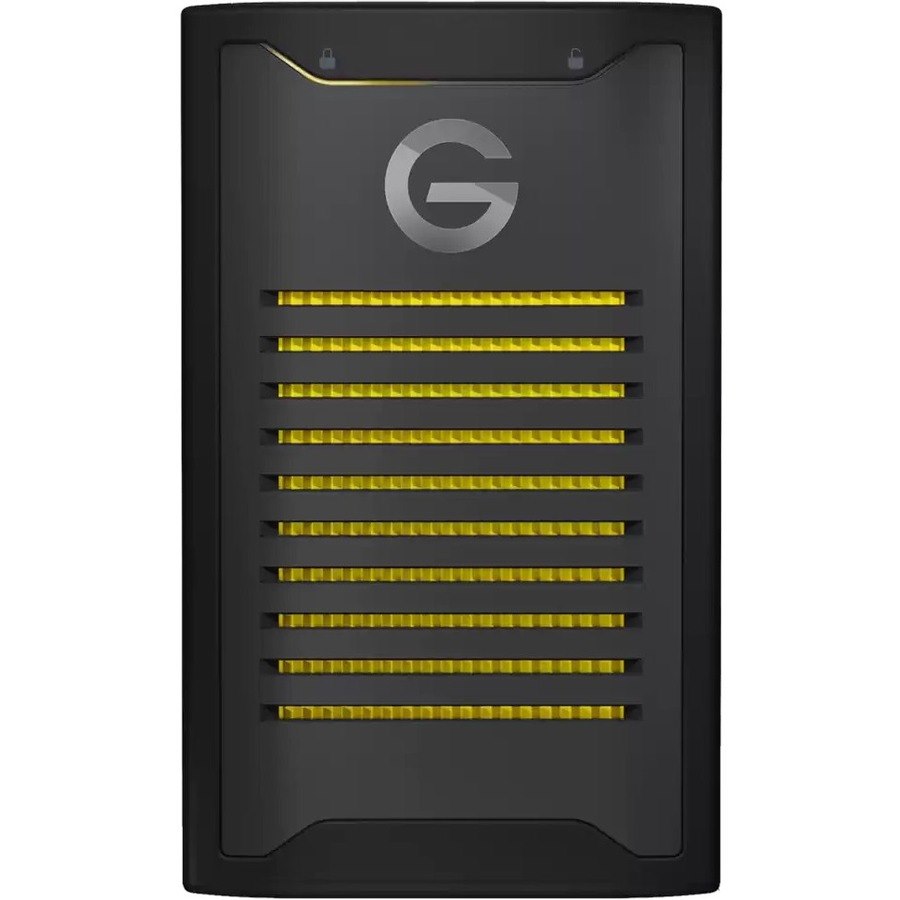 SanDisk Professional G-DRIVE ArmorLock SDPS41A-002T-GBANB 2 TB Portable Rugged Solid State Drive - M.2 External