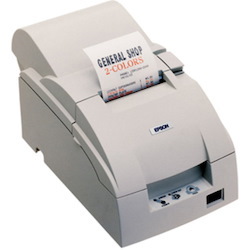 Epson TM-U220B Dot Matrix Printer - Monochrome - Receipt Print - USB - White