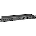 Tripp Lite by Eaton PDU 200-250V 10A Single-Phase Hot-Swap PDU with Manual Bypass - 6 C13 Outlets 2 C14 Inlets 1U Rack/Wall