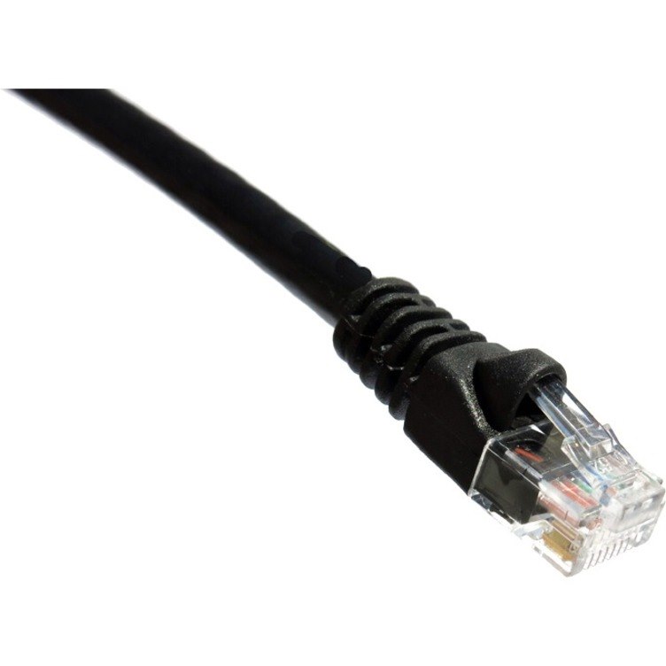Axiom 3FT CAT5E 350mhz Patch Cable Molded Boot (Black) - TAA Compliant