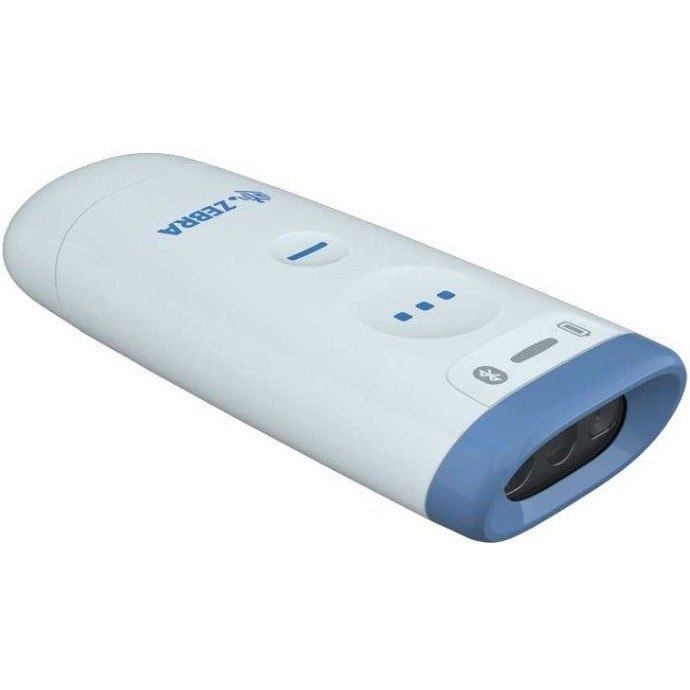 Zebra CS60-HC Inventory, Pharmacy, Specimen Collection, Healthcare Handheld Barcode Scanner - Wireless Connectivity - White - USB Cable Included